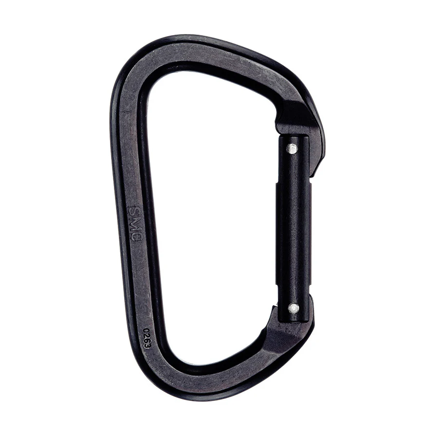 PMI SMC Mountain D Non-Locking Aluminum Carabiner - Image 5